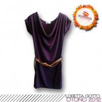VESTIDO MORADO 